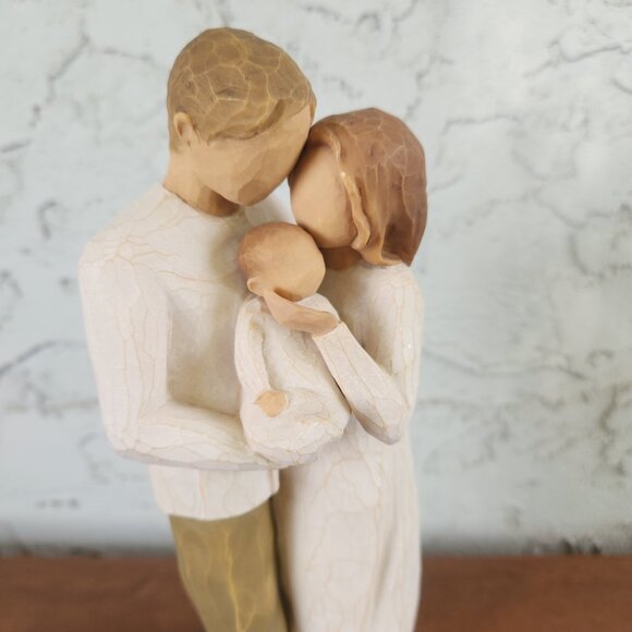 Willow Tree “Our Gift” Family Figurine by Susan Lordi – 9” Collectible Sculpture - Picture 3 of 7